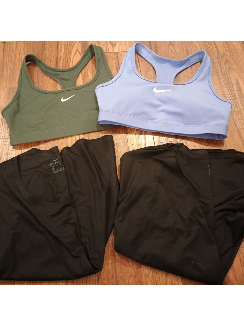 Nike Dri Fit Women's Small Running Bra Top Bundle